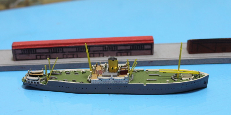 Walfangmutterschiff "Jan Wellem"grüne Decks (1 St.) D 1936 Mercator M 527